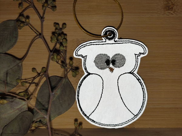 Lichtstück Anhänger Wald Liebe - ITH-Stickdatei